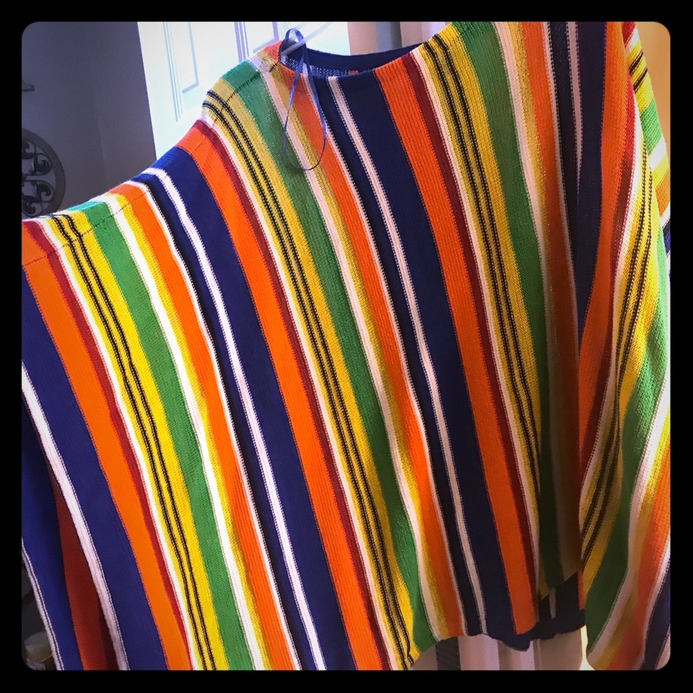 Poncho sweater